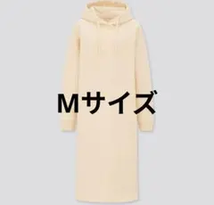 【値下げ】ユニクロ　スウェットフーデッドロングワンピース　Mサイズ