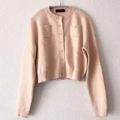CABaN コットンカシミヤ クルーネックカーディガンのサムネイル