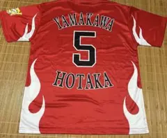 5 山川穂高★カチドキレッドTシャツ Lサイズ　ソフトバンクホークス
