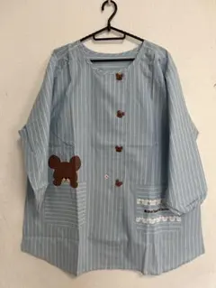 ★H529★新品 訳あり　くまのがっこう　ジャッキーシャツスモック　　エプロン