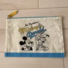ディズニー　ミッキーマウス　ドナルド　ポーチ