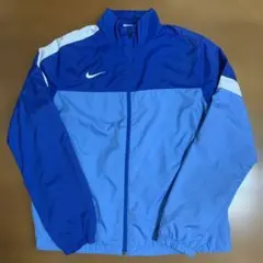 NIKE ナイキ ナイロンジャケット ブルー系 Lサイズ