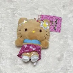 日焼け　サンリオ トコナツバケーション ぬいぐるみ ハローキティ　マスコット