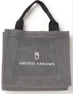ユナイテッドアローズメッシュロゴトートバッグ