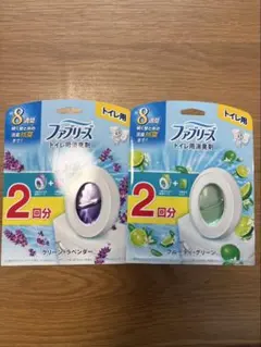 페브리즈 2 토일렛 ✖️ 2 클린 라벤더 프루티 그린