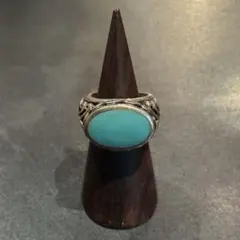 SILVER925 TURQUOISE DESIGN RING/シルバー/リング