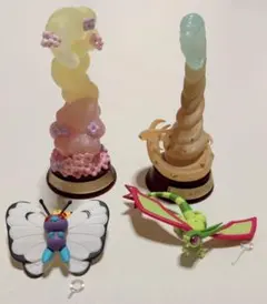 【スイングヴィネットコレクション】2種【ピカチュウ＆バタフリー／フライゴン】