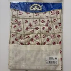 【新品】DMC　クロスステッチ　ハーフエプロン　刺繍キット　図案付き