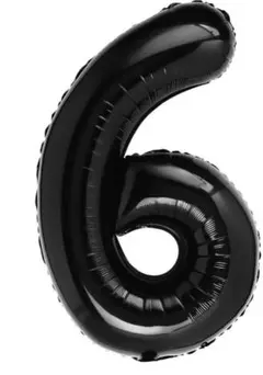 ❣️ 数字バルーン 数字6 ナンバー 風船 40インチ 約90cm 誕生日