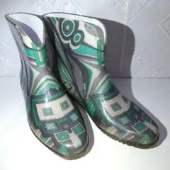 レインショートブーツ　イタリア製　サイズ37