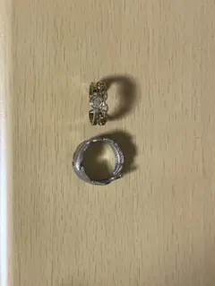 シルバー リーフモチーフ リング