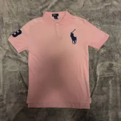 短丈 Polo Ralph Lauren ポロシャツ ピンク 3 - メルカリ