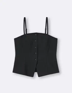 こず様専用　GU フロントボタンビスチェ