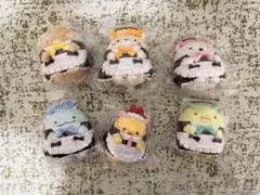すみっコぐらし×あっとほぉーむカフェ」ぶらさげぬいぐるみ 6種セット