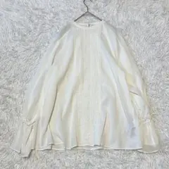 ✨美品✨ジャーナルスタンダードレサージュ コットンボイルレースブラウス ホワイトのサムネイル