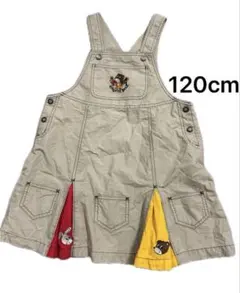 【120】CASTEL BAJAC 刺繍ジャンパースカート