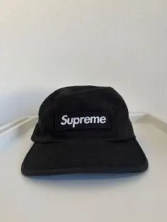 値下げ可】Supreme コーデュロイ ジェットキャップ ボックスロゴ 黒