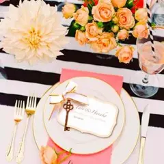 【数量限定】チェーンチャーム付きウェディングカード 30枚