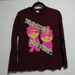 drug stores' 長袖Tシャツ！！サイズ3