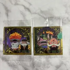 ONE PIECE サターン聖 ウォーキュリー聖 シール 2枚セット