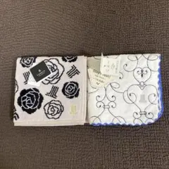 LANVINタオルハンカチ 2枚セット