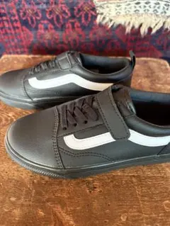 Vans ブラック スニーカー ベルクロ付き