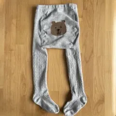 Baby GAP くまさんケーブルニットタイツ 2-3yrs