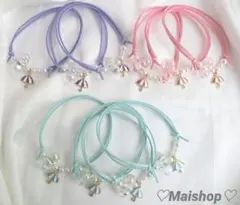 ♡現役トリマー作成♡梅雨モチーフペンダントトリミングチョーカー10本セット