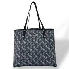 コーチ　ホースアンドキャリッジ　トートバッグ　リバーシブル　A4可　PVCレザー