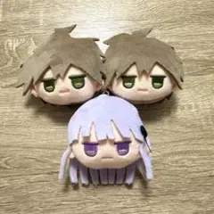 ダンガンロンパ1・2 フェイスぬいぐるみキーホルダー 苗木誠 十神白夜