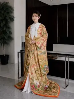購入者様専用ページ未使用同然◇最高級総唐織正絹◇色打掛◇花嫁衣装
