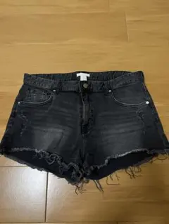 H&M ダークグレー ショートパンツ