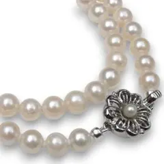 アコヤ本真珠ネックレス6.0-6.5mm国産養殖パール控えめサイズB364_60