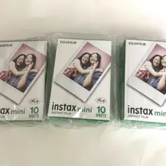 FUJIFILM チェキ用フィルム instax mini 10枚 3箱セット