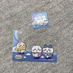 【非売品】ちいかわ　札幌雪まつり　ステッカー＆ステッカー　ちいぽけ