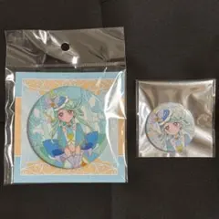 キュアエクレール 缶バッジ用ロゼット たんプリ展 名探偵プリキュア