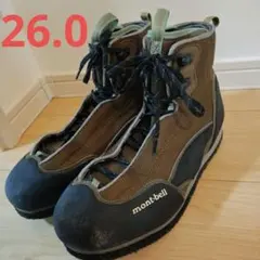 モンベル　ウエーディングシューズ　フェルト　mont-bell　沢靴　沢　渓流