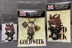 新品・未開封】ウマ娘 ジオラマアクリルスタンド GOLD WEEK Ver バラ売り可ウマ娘ジオラマアクリルスタンドGOLD WEEK Ver.