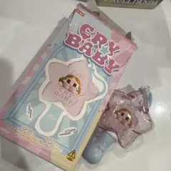 POP MART CRY BABY 星型キーホルダー