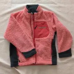 ピンク フリースジャケット