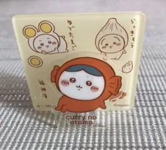 ちいかわ アクリルシーンクリップ ビスケット　ハチワレ