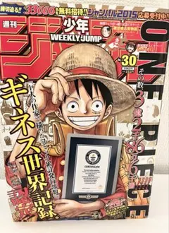 激レア 週刊少年ジャンプ ワンピース ギネス世界記録認定号 2015年 30