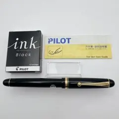PILOT 万年筆 カスタム74 ブラック SFM 中古 - メルカリ