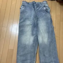 NIKO AND... ライトブルー バギーパンツ