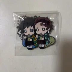 鬼滅の刃　富岡義勇&竈門炭治郎　ばんちょうこう　ラバーマスコット　拾弐ノ型