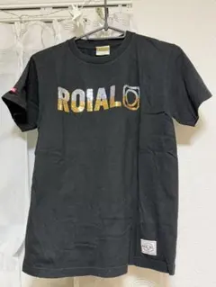 ROIAL Tシャツ ブラック ラメロゴ 半袖のサムネイル