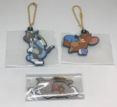 ☆未使用☆ 一番くじ トムとジェリー F賞 ラバーチャーム 3点セット