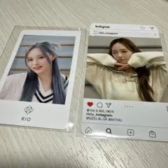 NiziU フォトカード２枚セット