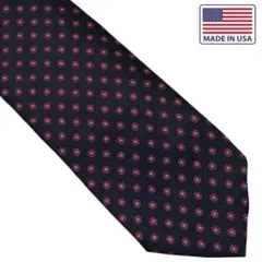 ブルックスブラザーズ　ネクタイ　ＵＳＡ製　６０Ｓ　黒タグ　ヴィンテージ　シルク