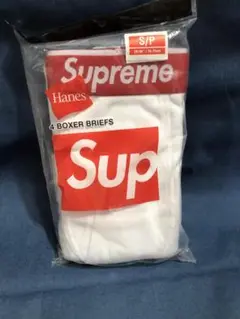SUPREME ボクサーパンツ シュプリーム 白 Sサイズ 1枚